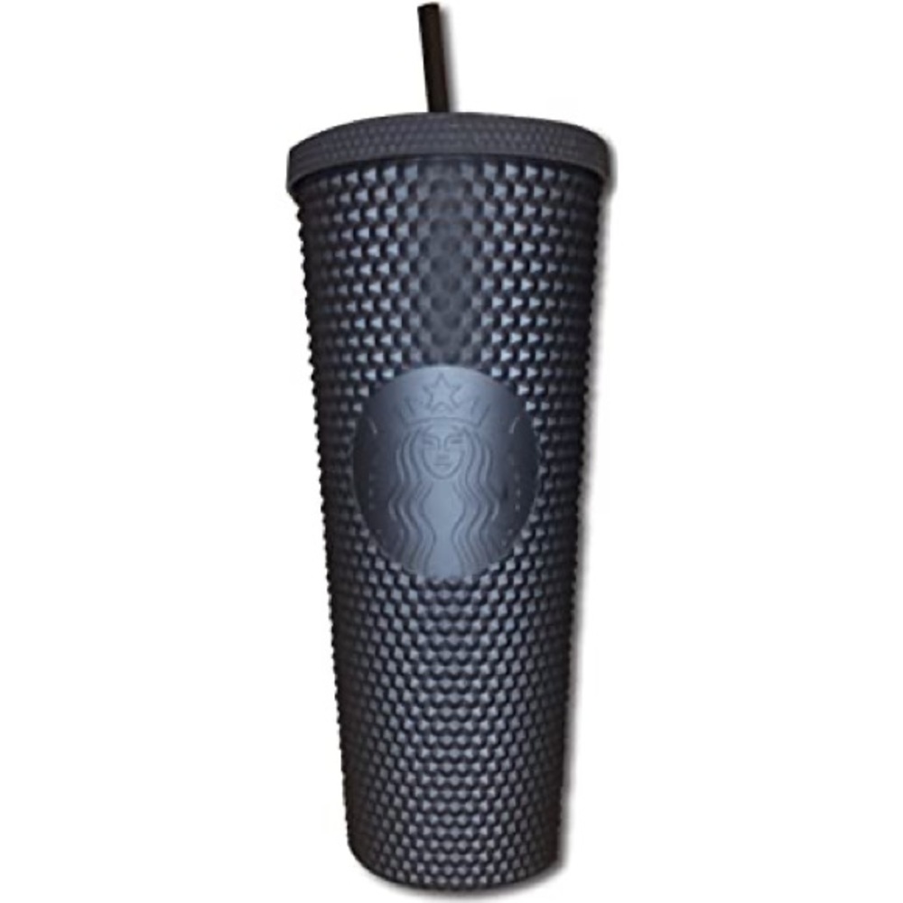 STARBUCKS Matte Black Studded Iced Venti Cup